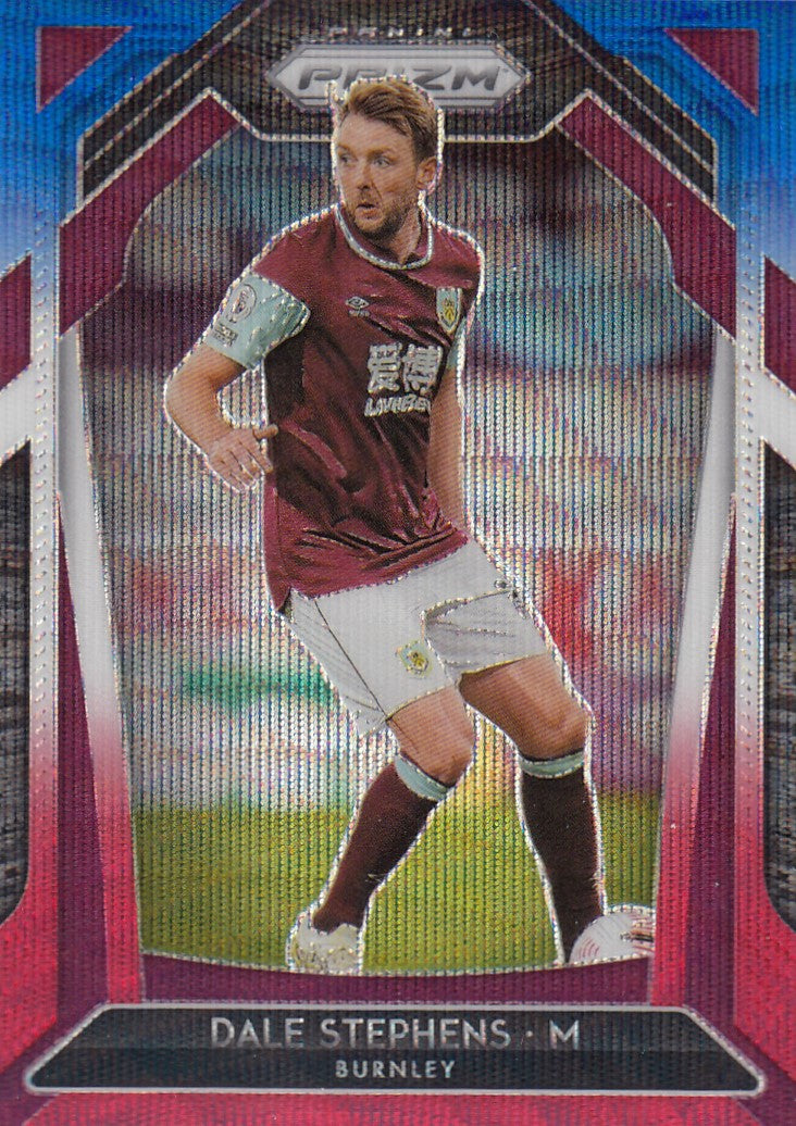 051. DALE STEPHENS - BURNLEY - RED/WHITE/BLUE PRIZM