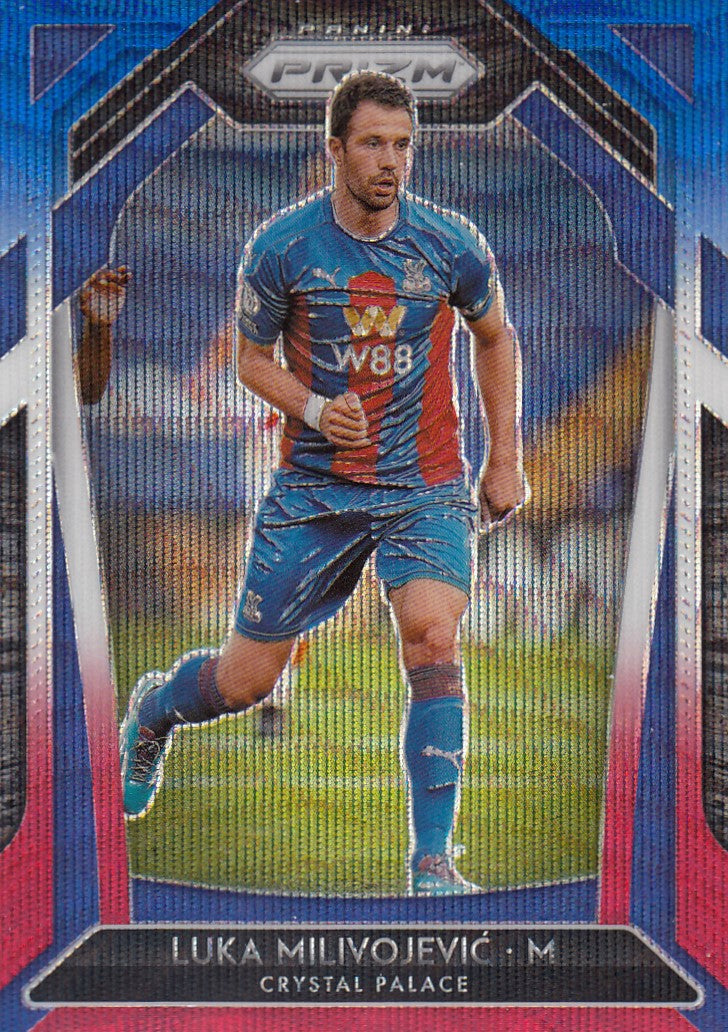 067. LUKA MILIVOJEVIC - CRYSTAL PALACE - RED/WHITE/BLUE PRIZM