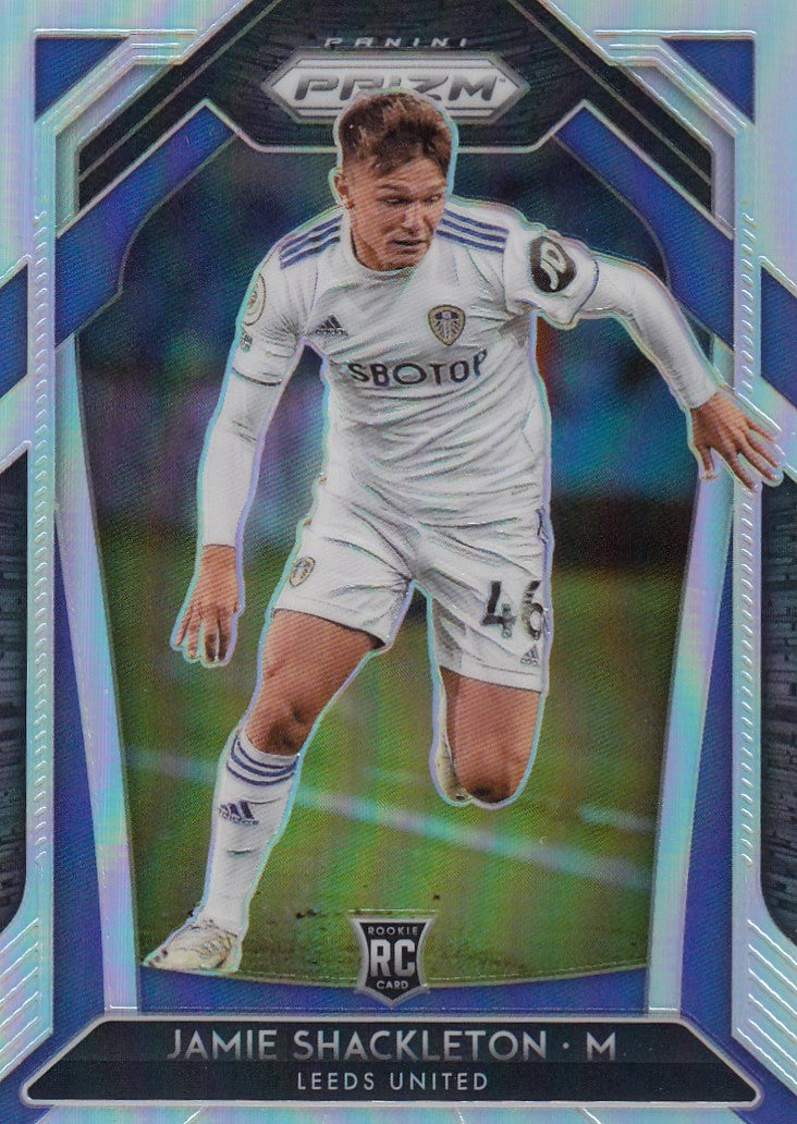 204. JAMIE SHACKLETON - LEEDS UNITED - ROOKIE - SILVER PRIZM