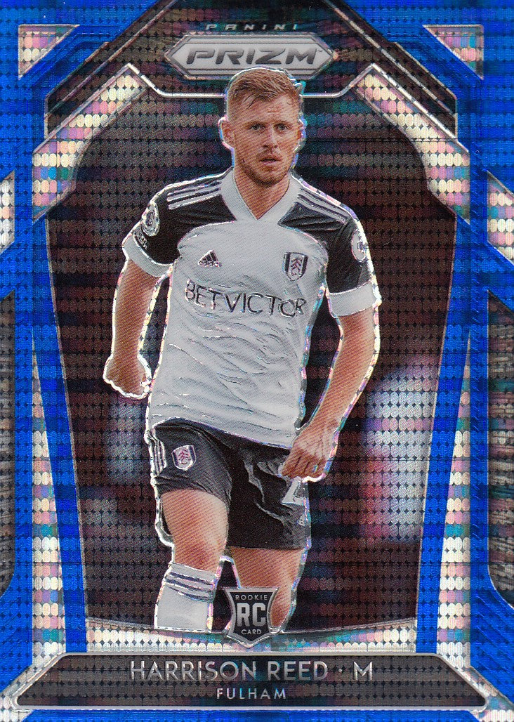 289. HARRISON REED - FULHAM - ROOKIE - BLUE PULSAR PRIZM
