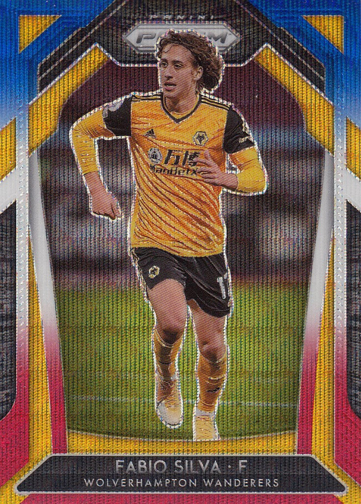 141. FABIO SILVA - WOLVERHAMPTON - RED/WHITE/BLUE PRIZM