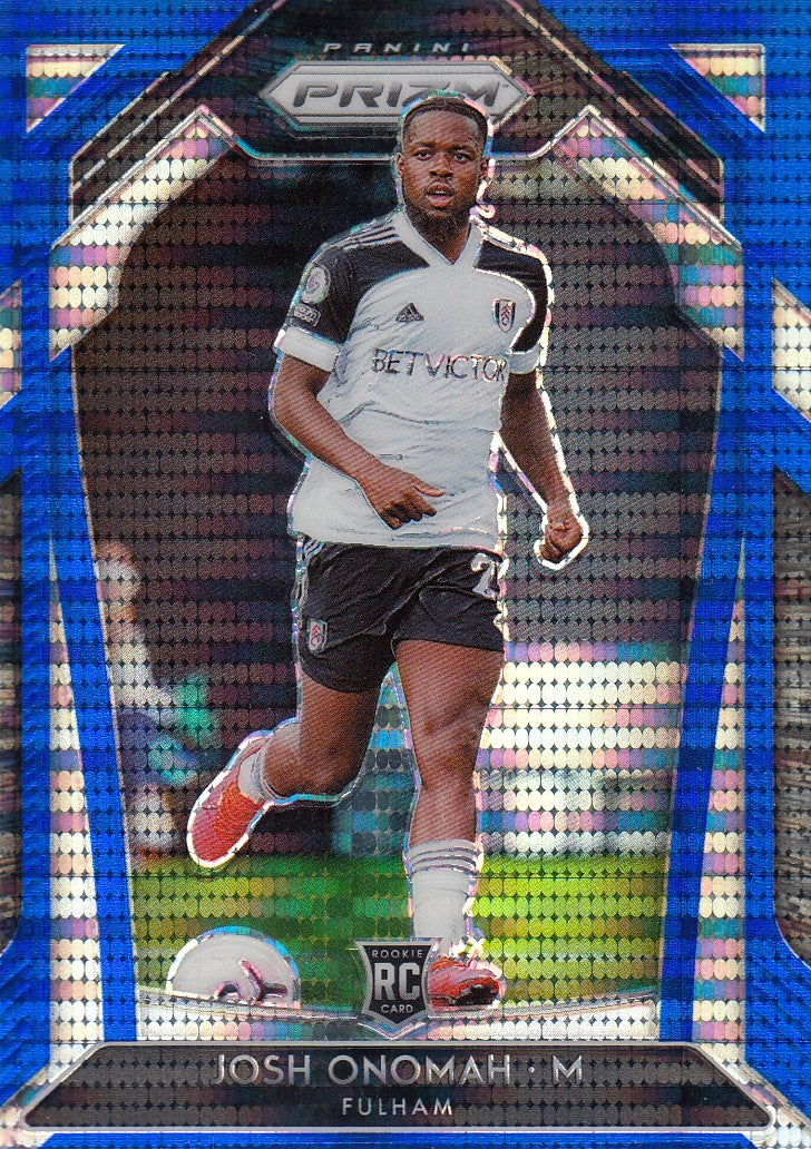 293. JOSH ONOMAH - FULHAM - ROOKIE - BLUE PULSAR PRIZM