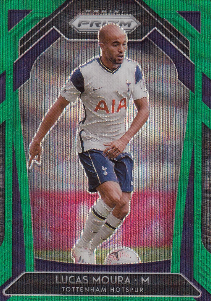 162. LUCAS MOURA - TOTTENHAM HOTSPUR - GREEN WAVE PRIZM