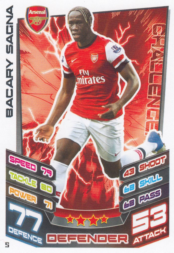 005. BACARY SAGNA - ARSENAL - CHALLANGER