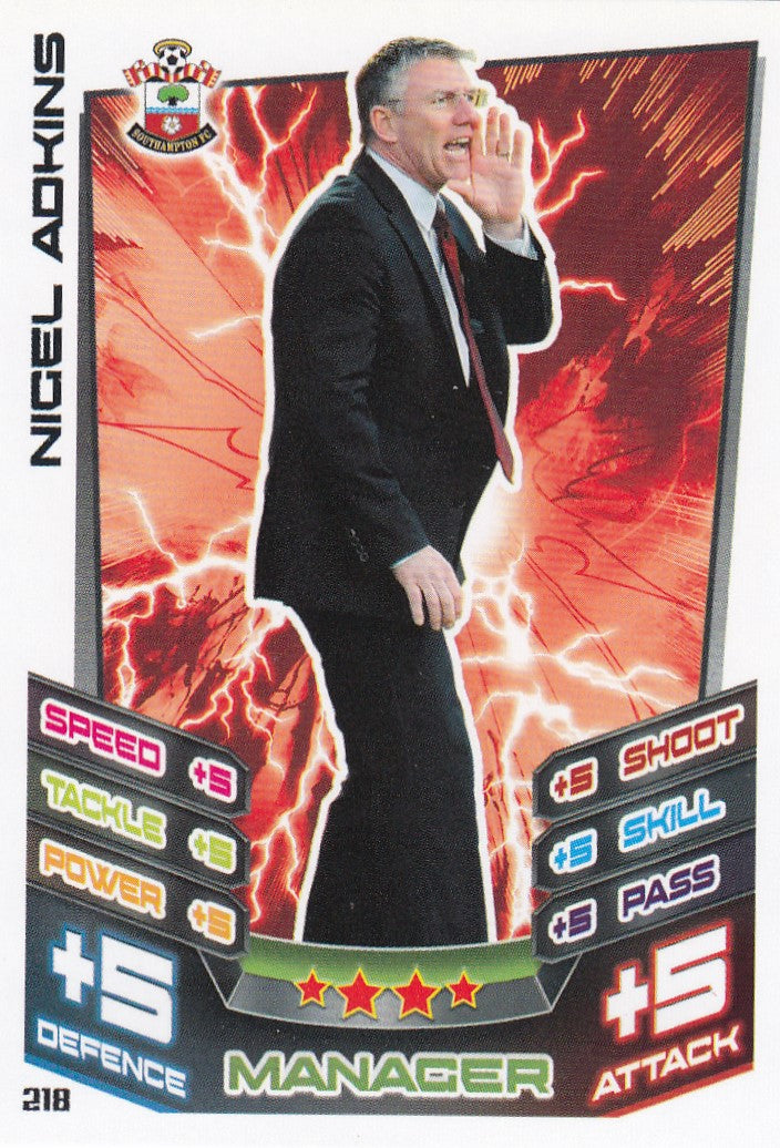 218. NIGEL ADKINS - SOUTHAMPTON - MANAGER