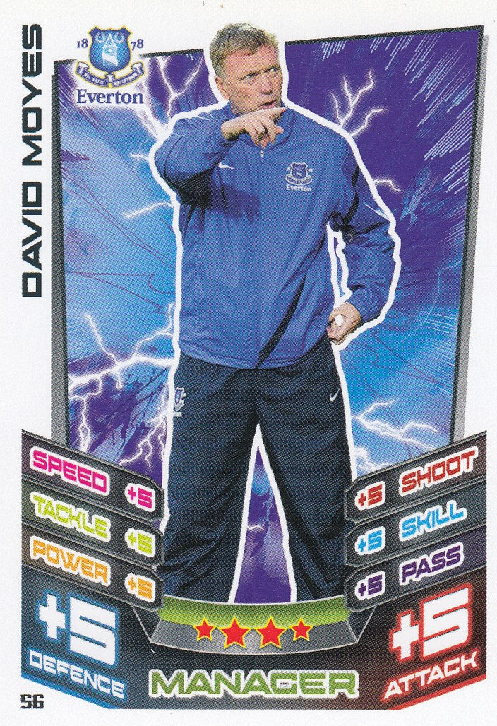 056. DAVID MOYES - EVERTON - MANAGER