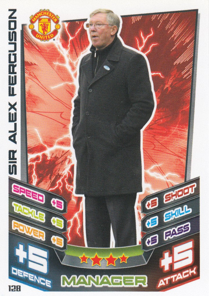 128. SIR ALEX FERGUSON - MANCHESTER UNITED - MANAGER