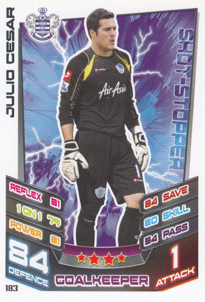 183. JULIO CESAR - QUEENS PARK RANGERS - SHOT-STOPPER