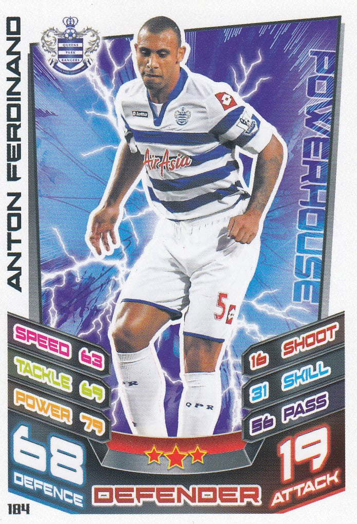 184. ANTON FERDINAND - QUEENS PARK RANGERS - POWERHOUSE