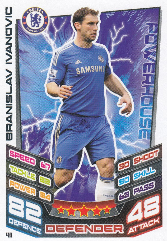 041. BRANISLAV IVANOVIC - CHELSEA - POWERHOUSE