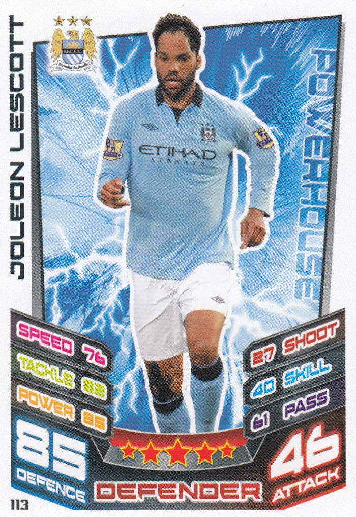 113. JOLEON LESCOTT - MANCHESTER CITY - POWERHOUSE