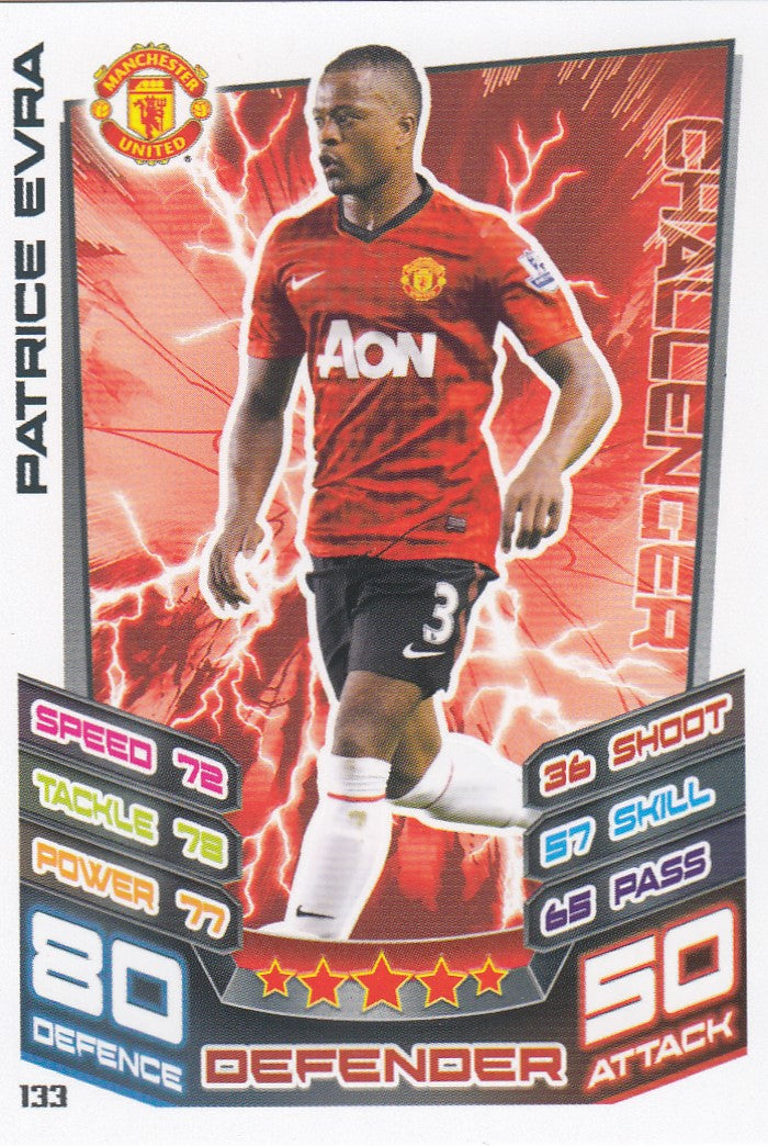 133. PATRICE EVRA - MANCHESTER UNITED - CHALLENGER