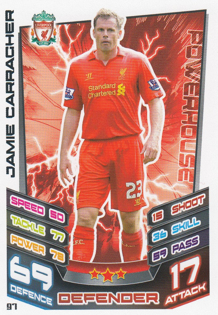 097. JAMIE CARRAGHER - LIVERPOOL - POWERHOUSE