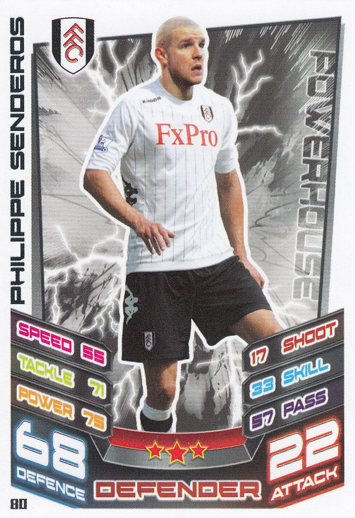 080. PHILIPPE SENDEROS - FULHAM - POWERHOUSE