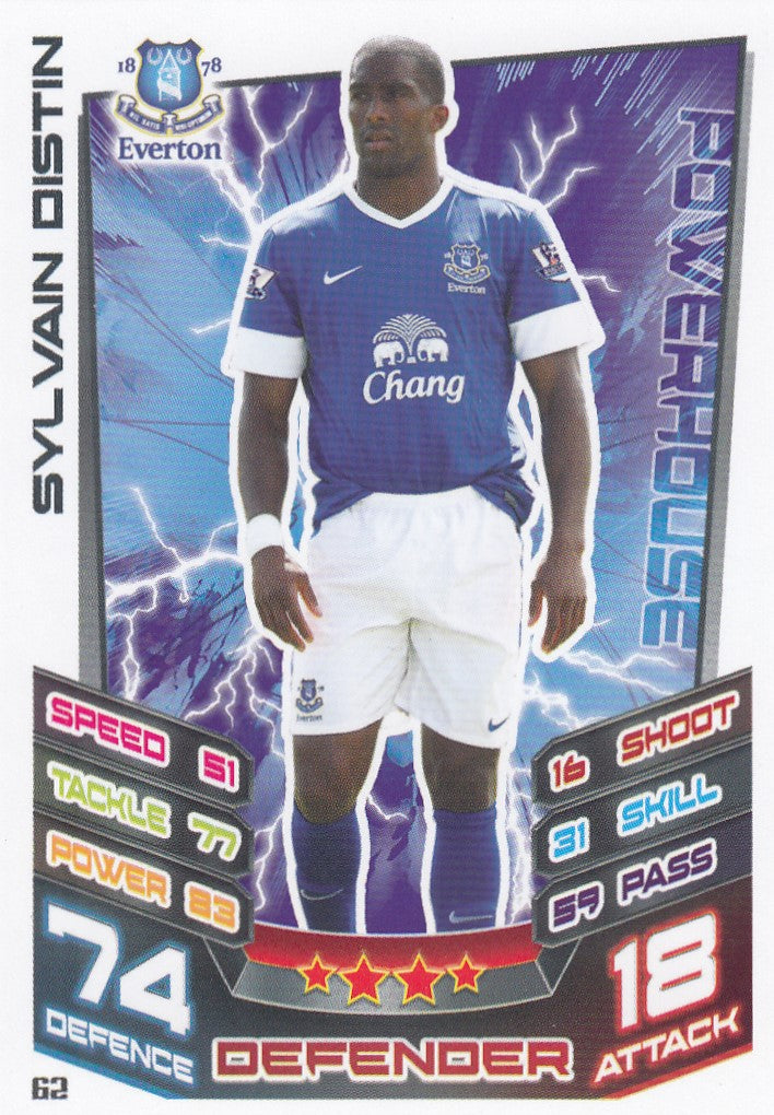 062. SYLVAN DISTIN - EVERTON - POWERHOUSE