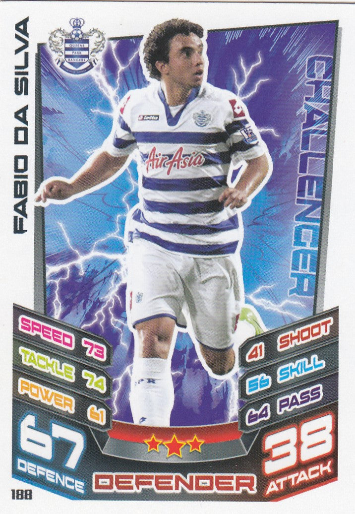 188. FABIO DA SILVA - QUEENS PARK RANGERS - CHALLENGER