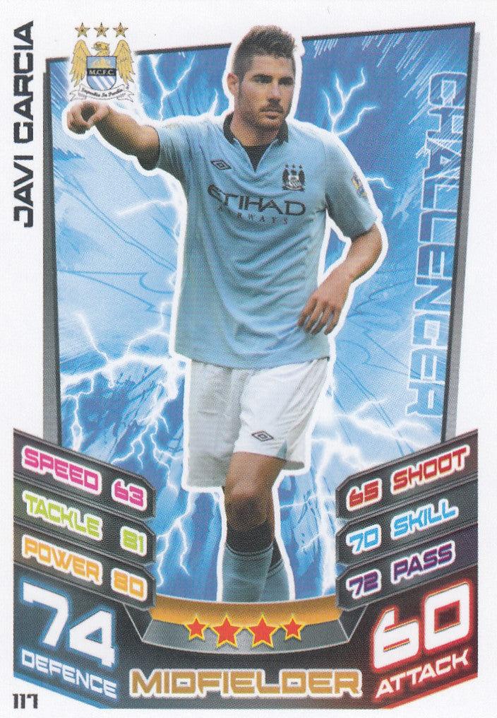 117. JAVI GARCIA - MANCHESTER CITY - CHALLENGER