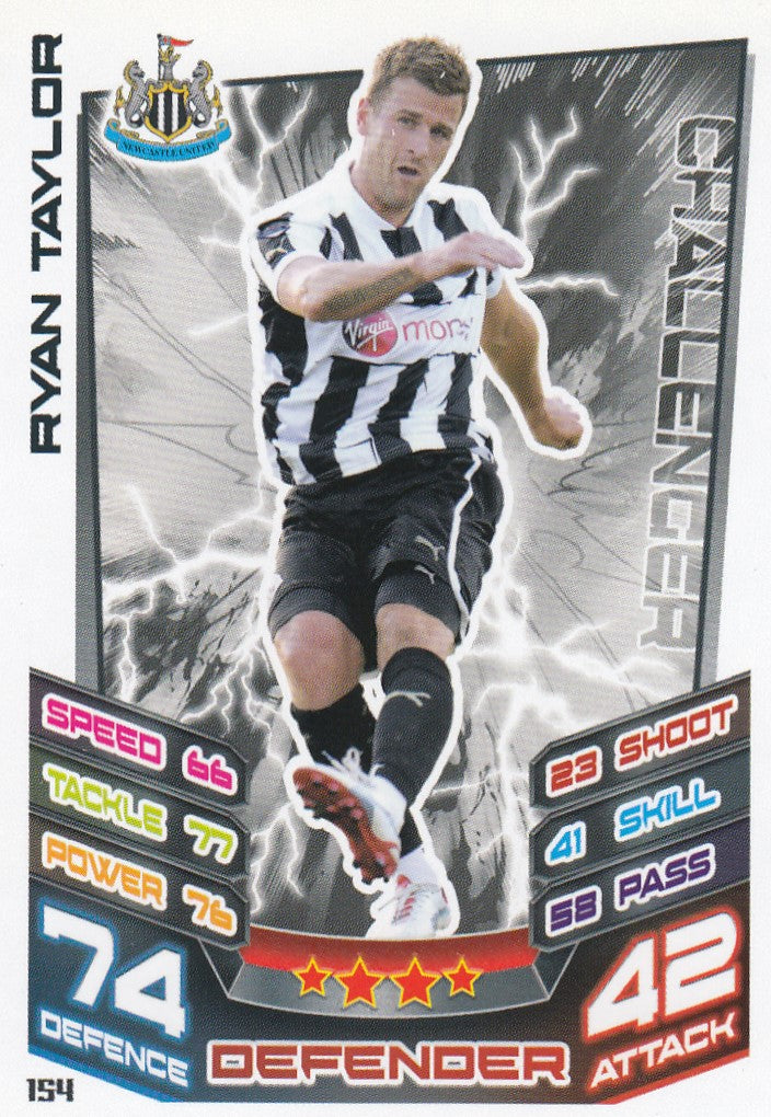 154. RYAN TAYLOR - NEWCASTLE UNITED - CHALLENGER