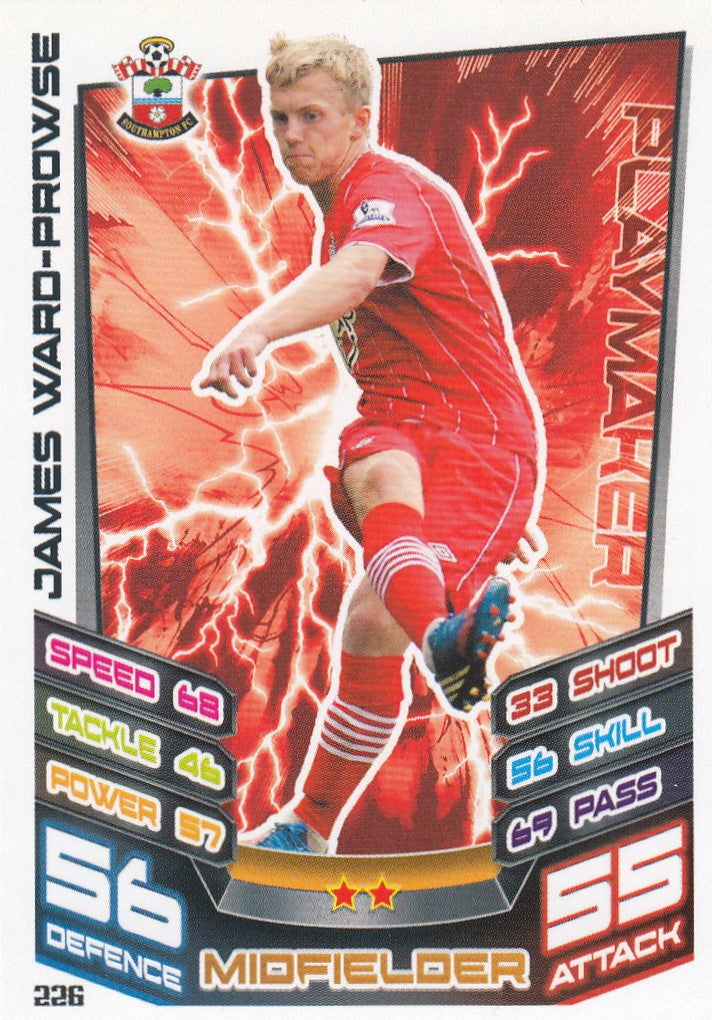 226. JAMES WARD-PROWSE - SOUTHAMPTON - PLAYMAKER