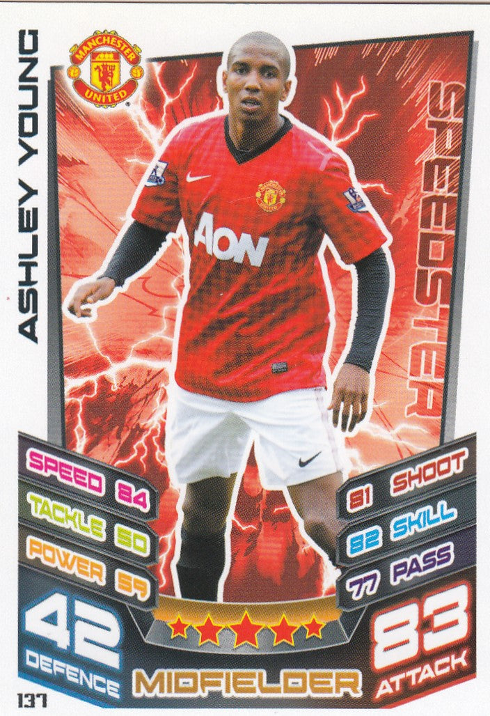 137. ASHLEY YOUNG - MANCHESTER UNITED - SPEEDSTER