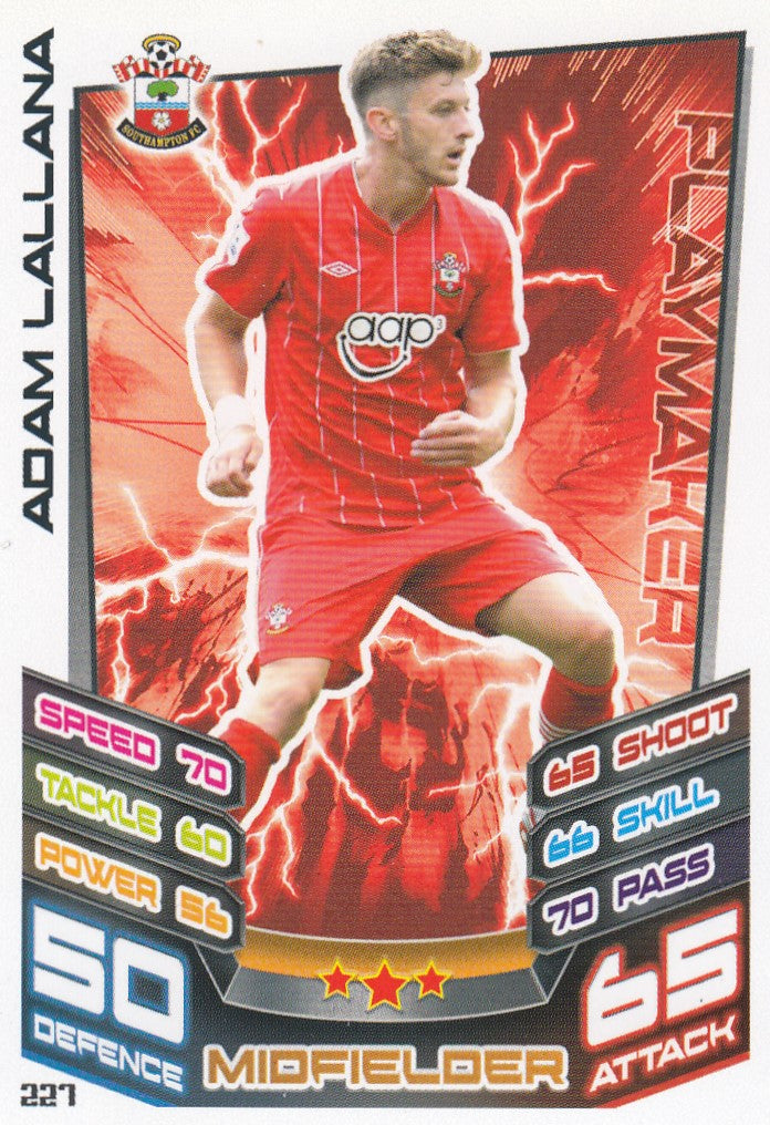 227. ADAM LALLANA - SOUTHAMPTON - PLAYMAKER