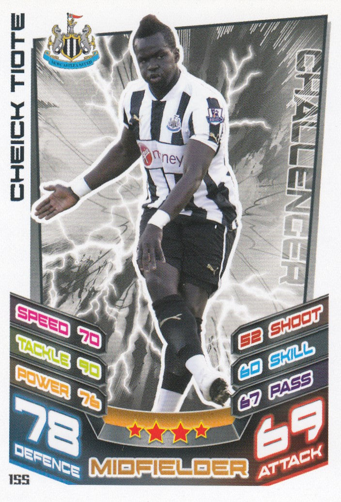 155. CHEICK TIOTE - NEWCASTLE UNITED - CHALLENGER
