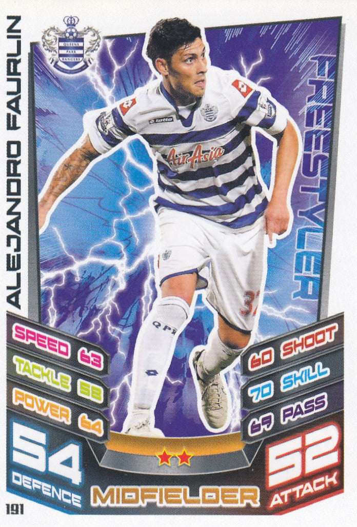 191. ALEJANDRO FAURLIN - QUEENS PARK RANGERS - FREESTYLER