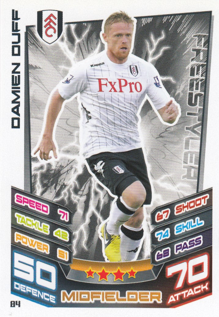 084. DAMIEN DUFF - FULHAM - FREESTYLER