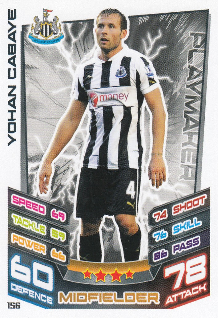156. YOHAN CABAYE - NEWCASTLE UNITED - PLAYMAKER