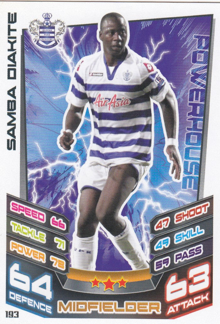 193. SAMBA DIAKITE - QUEENS PARK RANGERS - POWERHOUSE