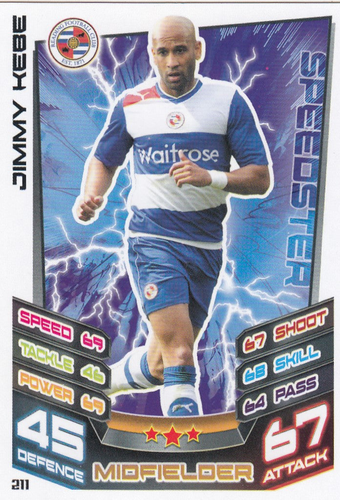 211. JIMMY KEBE - READING FC - SPEEDSTER