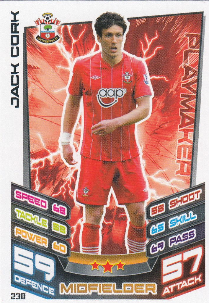 230. JACK CORK - SOUTHAMPTON - PLAYMAKER