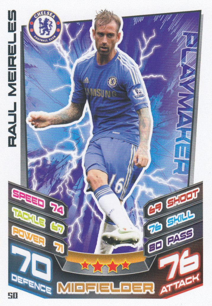 050. RAUL MEIRELES - CHELSEA - PLAYMAKER