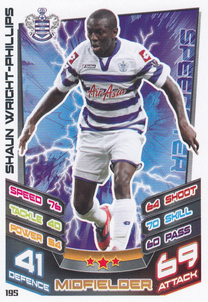 195. SHAUN WRIGHT-PHILLIPS - QUEENS PARK RANGERS - SPEEDSTER