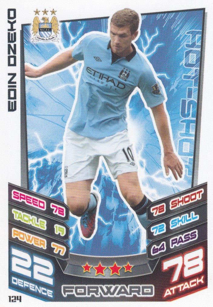 124. EDIN DZEKO - MANCHESTER CITY - HOT-SHOT