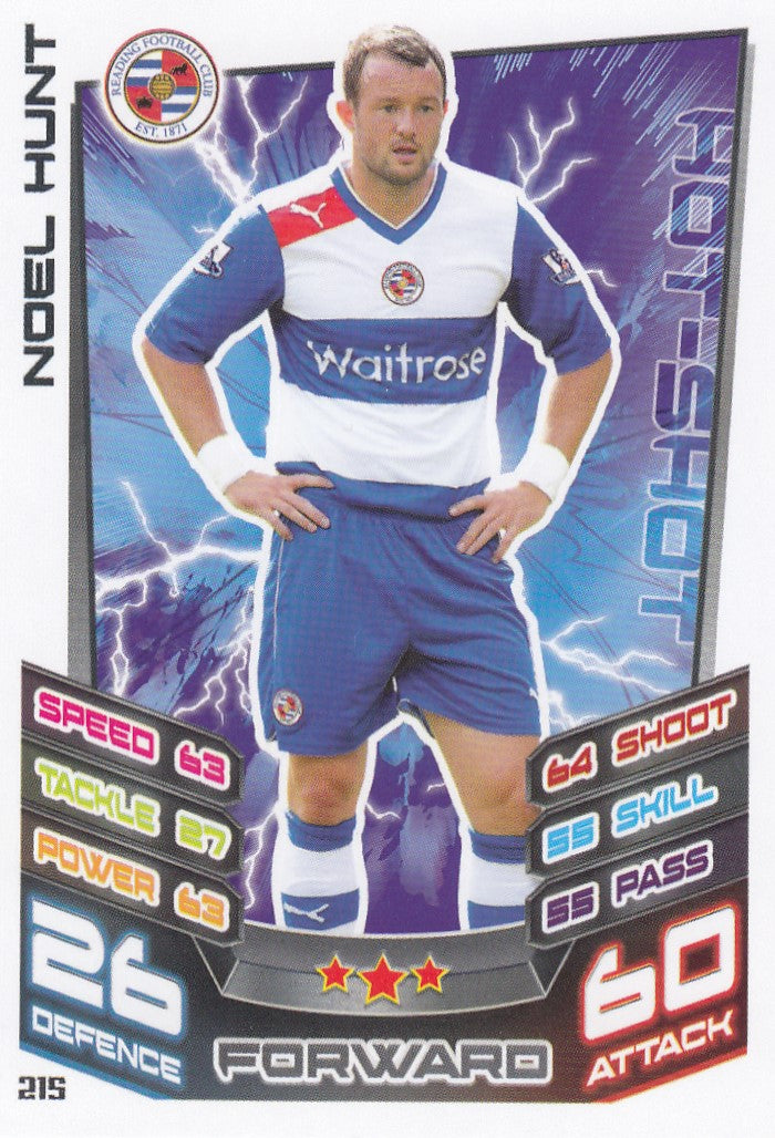 215. NOEL HUNT - READING FC - HOT-SHOT
