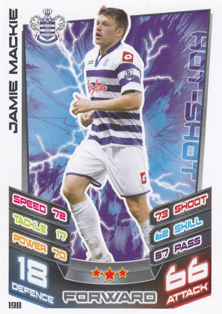 198. JAMIE MACKIE - QUEENS PARK RANGERS - HOT-SHOT