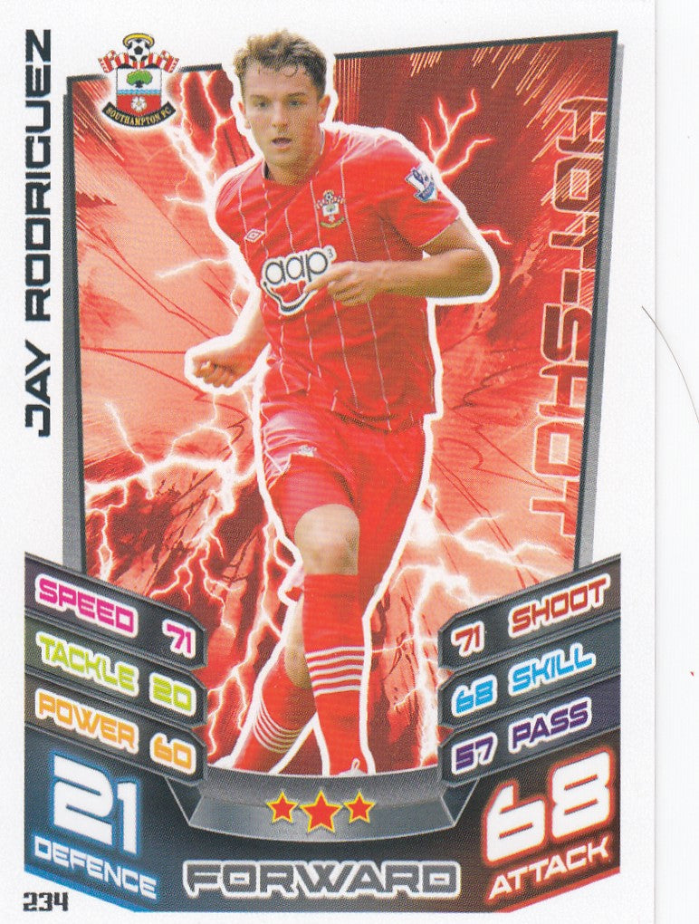234. JAY RODRIGUEZ - SOUTHAMPTON - HOT-SHOT