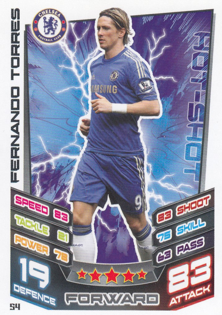 054 FERNANDO TORRES - CHELSEA - HOT-SHOT