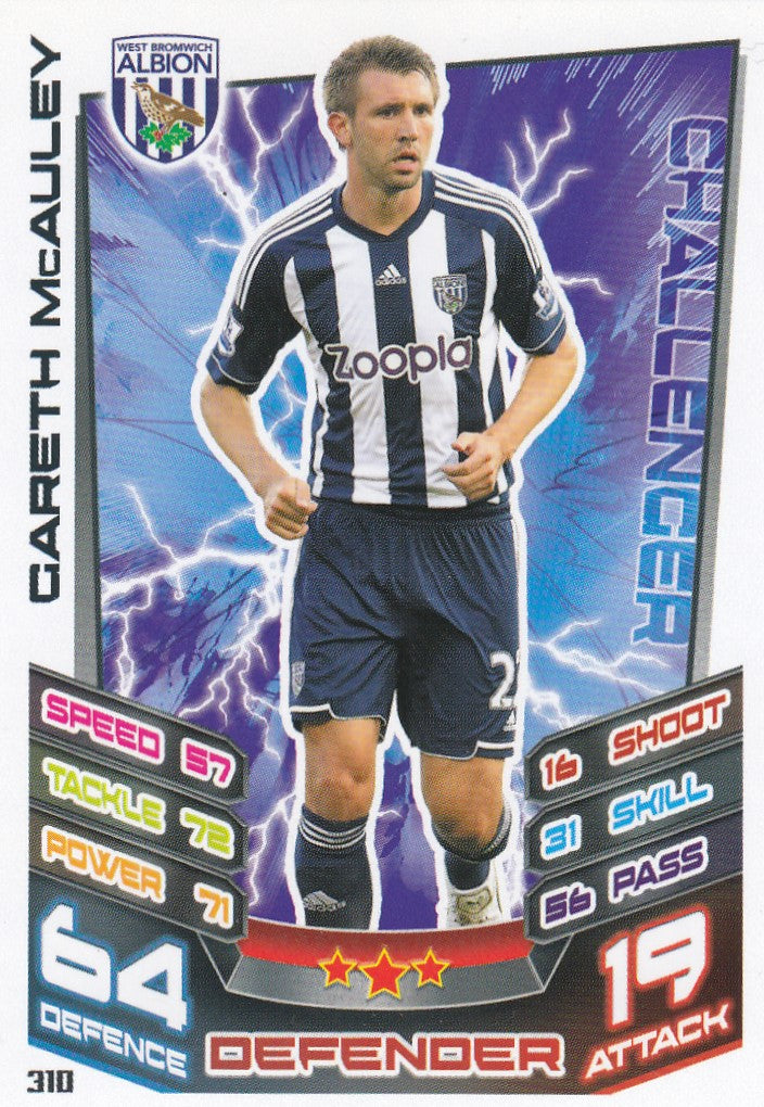 310. GARETH MCAULEY - WEST BROMWICH ALBION - CHALLENGER