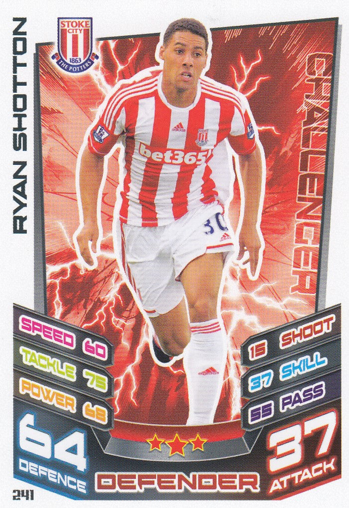 241. RYAN SHOTTON - STOKE CITY - CHALLENGER