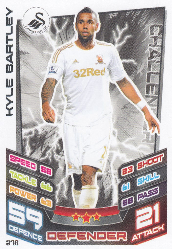 278. KYLE BARTLEY - SWANSEA CITY - CHALLENGER