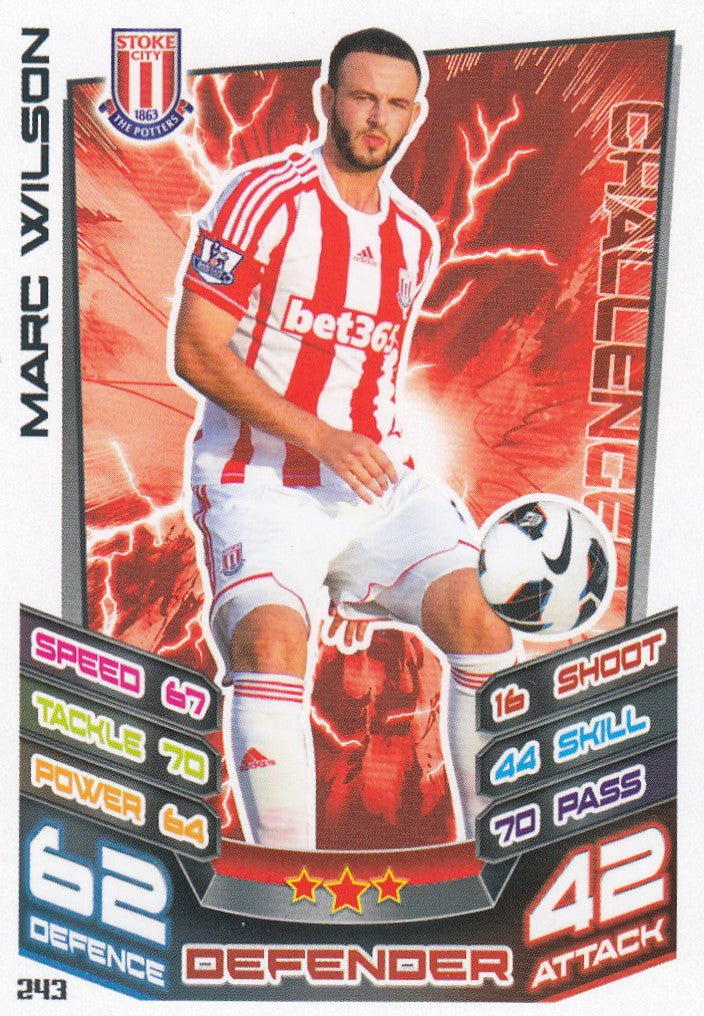 243. MARC WILSON - STOKE CITY - CHALLENGER
