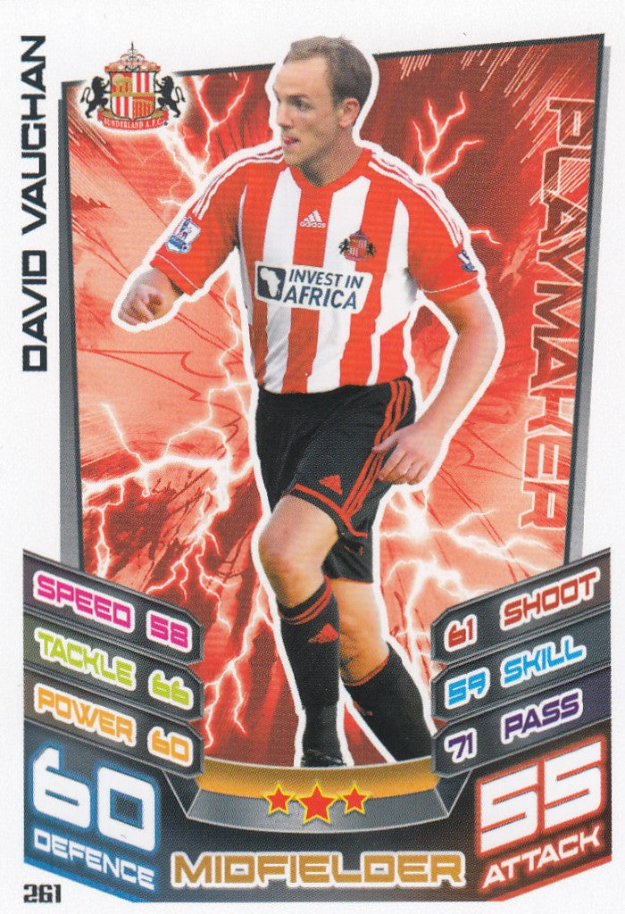 261. DAVID VAUGHAN - SUNDERLAND - PLAYMAKER