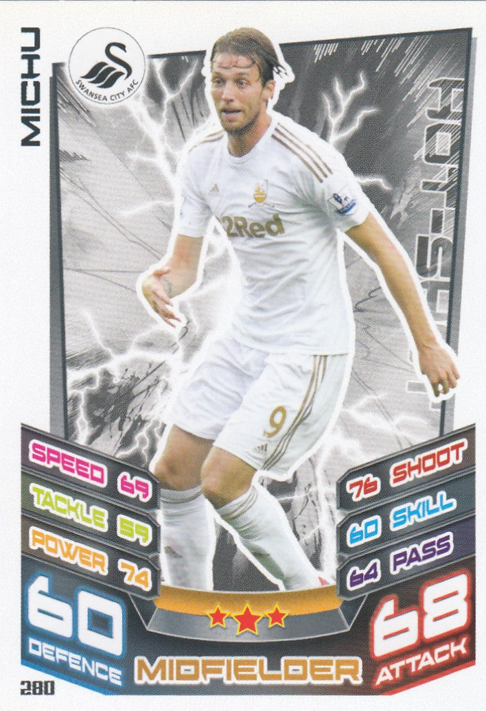 280. MICHU - SWANSEA CITY - HOT-SHOT