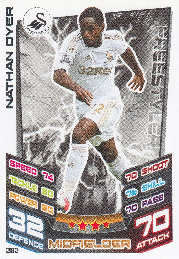 282. NATHAN DYER - SWANSEA CITY - FREESTYLER