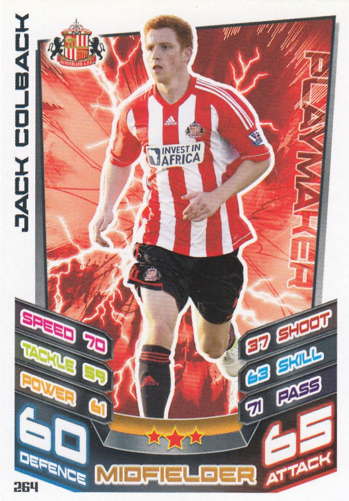 264. JACK COLBACK - SUNDERLAND - PLAYMAKER