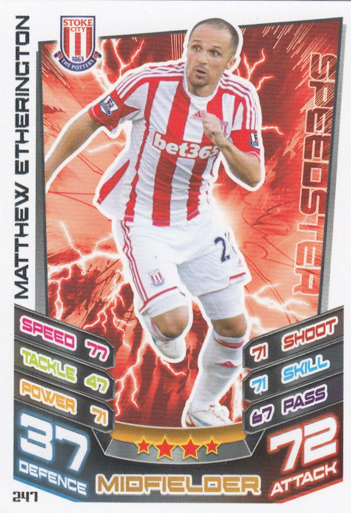 247. MATTHEW ETHERINGTON - STOKE CITY - SPEEDSTER