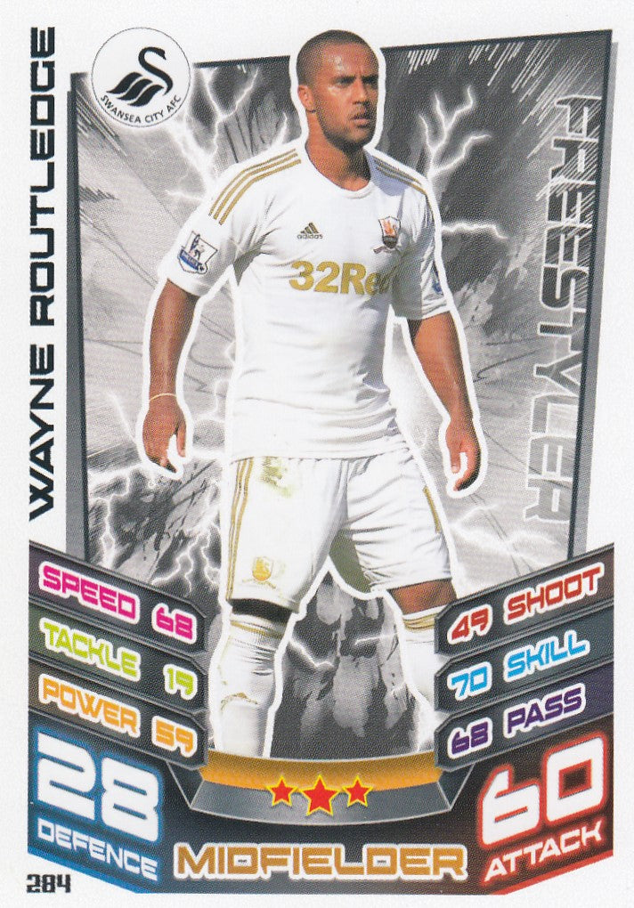 284. WAYNE ROUTLEDGE - SWANSEA CITY - FREESTYLER