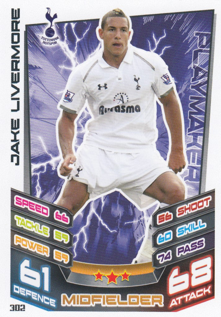 302. JAKE LIVERMORE - TOTTENHAM HOTSPUR - PLAYMAKER